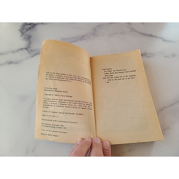 The Belgariad Ser.: Enchanters' End Game by David Eddings (1986, Mass Market) - Picture 4 of 10